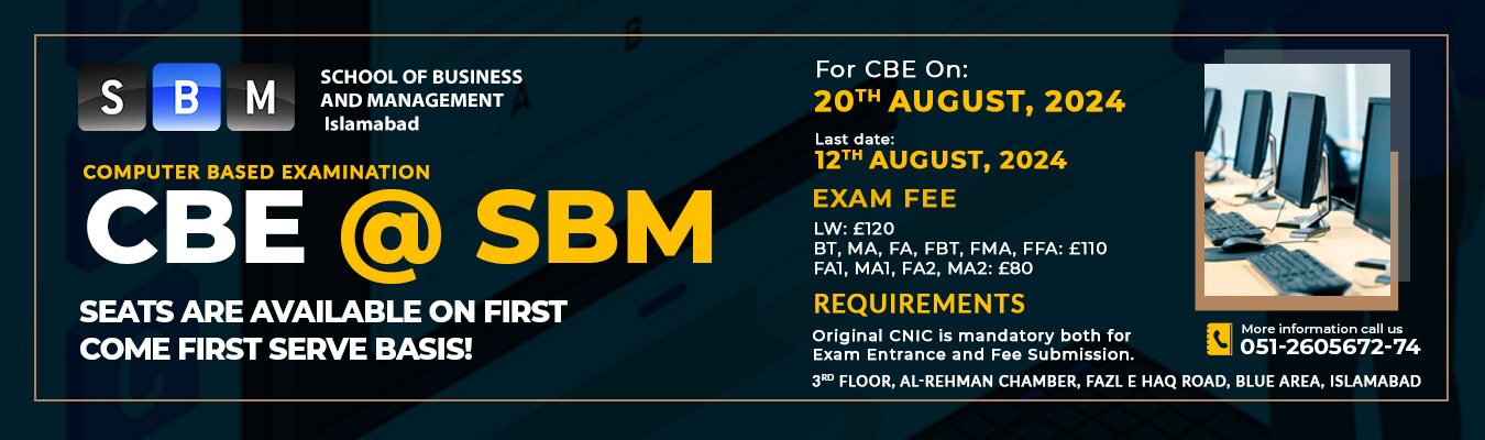 Register on first come first serve basis for CBEs on 20 August, 2024